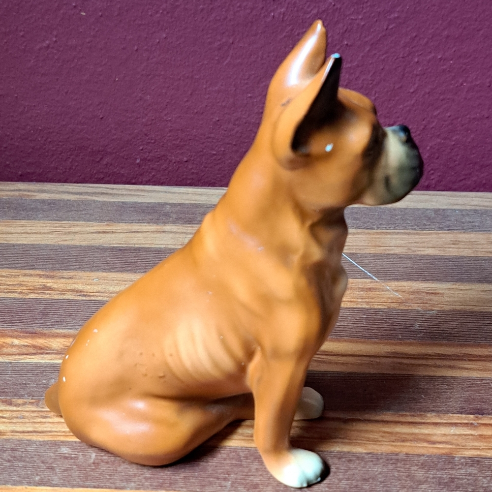Vintage Boxer Dog Figurine - Picture 3 of 12